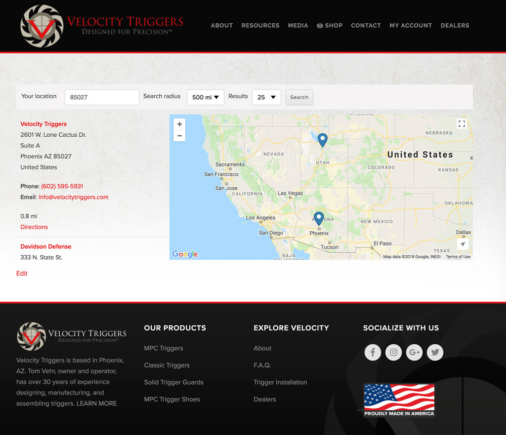 Add Your Store to our Dealer Locator Map!
